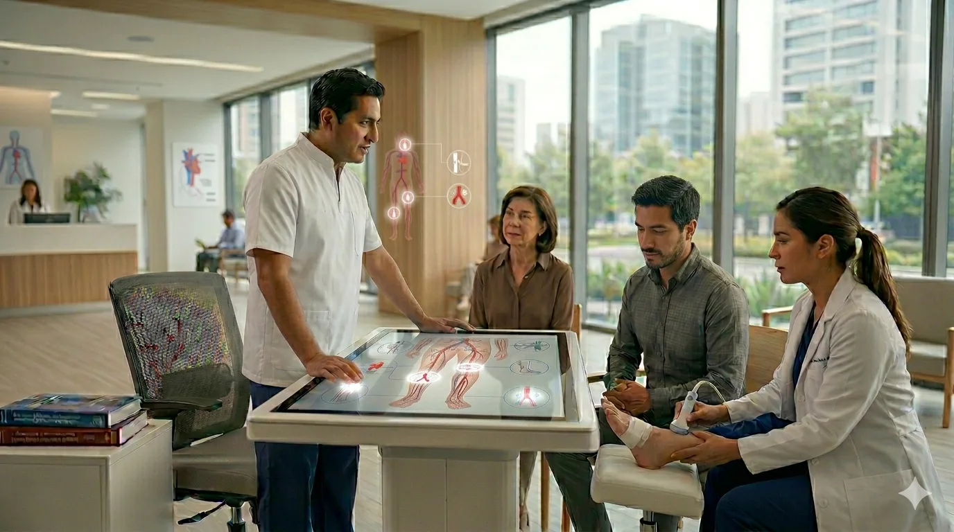 Enfermedad arterial periférica: Manejo integral en Guadalajara