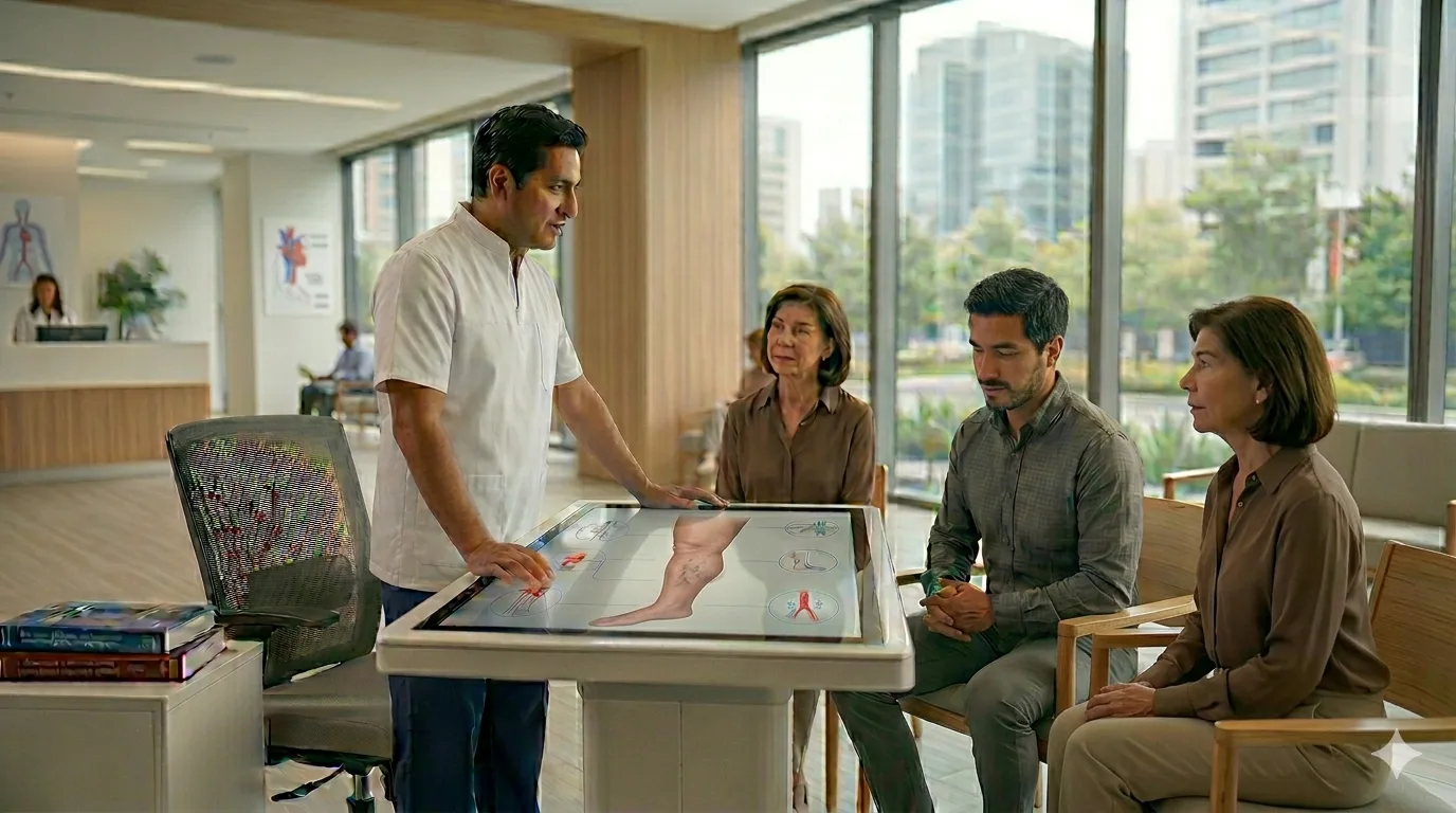 qué médico trata síndrome postrombótico